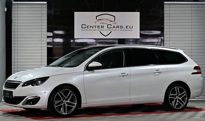 Peugeot 308 cena 47777 przebieg: 133000, rok produkcji 2016 z Sanok małe 667